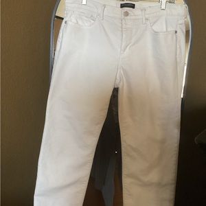 Banana Republic Girlfriend white jeans